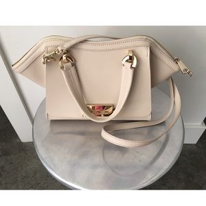 Zac Posen Eartha Double Handle Leather Satchel